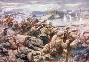 An Heroic Russian Rearguard Action in the Great Polish Retreat by Arthur C. (after) Michael