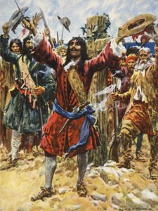 La Salle Taking Possession of Louisiana, illustration from 
