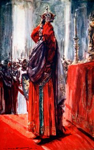The Holy Roman Emperor Frederick II Crowns Himself King of Jerusalem by Arthur C Michael
