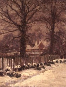 A Snowy Lane