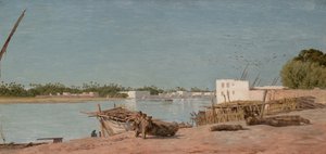 A View of the Nile, Near Cairo by Arthur Ditchfield