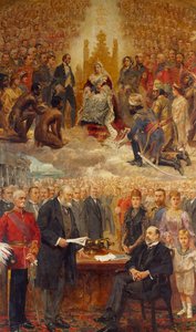 An Allegory of the British Empire by Arthur Drummond
