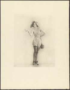 Woman in Lingerie by Arthur F. Kales