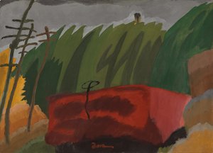 Freight Car by Arthur Garfield Dove