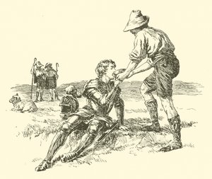 Sir Calidore, Knight Of Courtesy, The Quest Of The Blatant Beast by Arthur George Walker