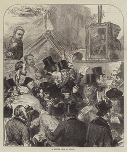 A Picture Sale in London by Arthur Hopkins