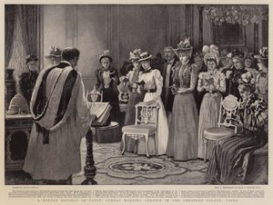 A Winter Holiday in Egypt, Sunday Morning Service in the Ghezireh Palace, Cairo