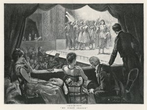 A Box at the Theatre (engraving) by Arthur Hopkins