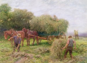 Haymaking by Arthur Hopkins
