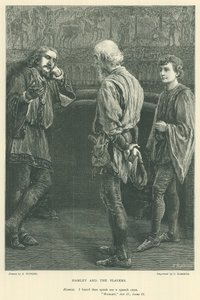 Illustration for Hamlet by Arthur Hopkins