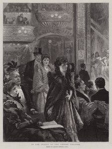 In the Stalls at the Empire Theatre by Arthur Hopkins