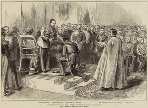 The Prince of Wales in India, Chapter of the Star of India at Allahabad