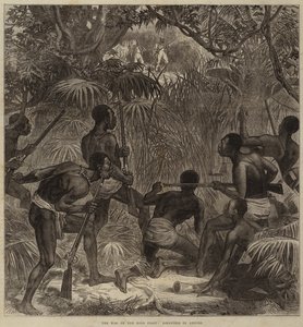 The War on the Gold Coast, Ashantees in Ambush by Arthur Hopkins