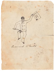 Self Portrait by Arthur Ignatius Conan Doyle