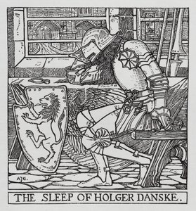 Hans Christian Andersen: Holger Danske by Arthur Joseph Gaskin