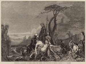 The Morning After the Battle of Hastings by Arthur Joseph Woolmer
