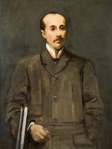 A Portrait Study [J Martin White] by Arthur Melville
