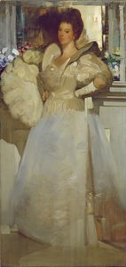 Opal and Grey, Portrait of Miss Rachel White