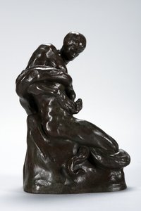 Man and Snake by Arthur Putnam