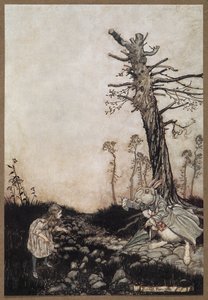 Alice and the White Rabbit