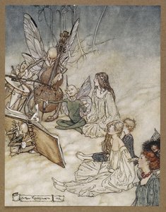 And a fairy song. A scene from 