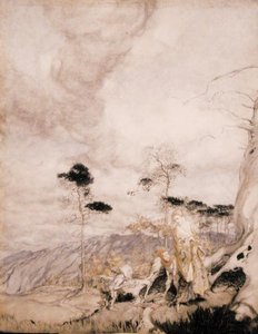 Fairy Egg Vendors by Arthur Rackham