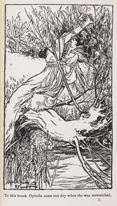 Illustration from Hamlet by Arthur Rackham