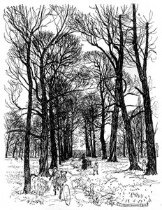 Peter Pan in Kensington Gardens by Arthur Rackham