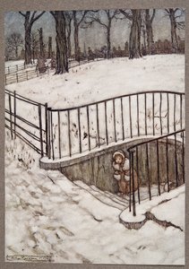 She Ran to St. Govers Well and Hid, from Peter Pan in Kensington Gardens by J. M. Barrie, pub. 1906