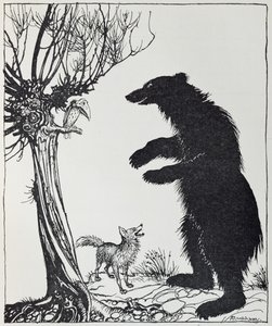 The Bear and the Fox, illustration from 