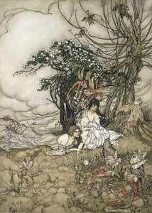 The Changeling by Arthur Rackham