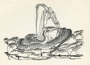The Laidly Worm by Arthur Rackham
