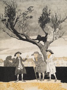 The Men of Sleepy Hollow (Inside Cover) by Arthur Rackham