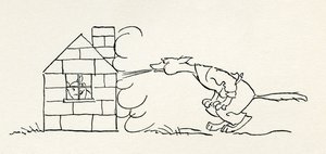 The Three Little Pigs by Arthur Rackham