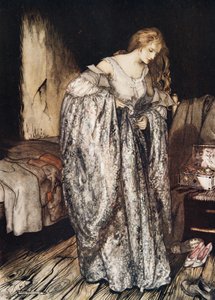 The True Sweetheart, from Little Brother & Little Sister and Other Tales by the Brothers Grimm, pub.1917 by Arthur Rackham