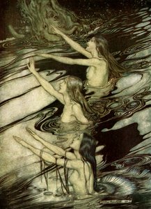 The Twilight of the Gods by Arthur Rackham