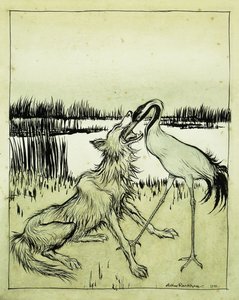 The Wolf and the Crane - Aesop