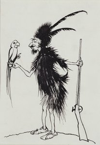 Ting-a-Ting Tang Poor Old Robinson Crusoe by Arthur Rackham