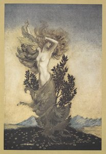 ... as Daphne was, root-bound, that fled Apollo