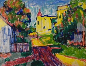 A Street by Arthur Segal