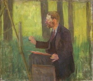 Thomas Herbst (1848-1915) at Work by Arthur Siebelist