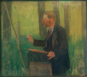 Thomas Herbst at Work by Arthur Siebelist