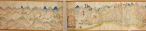 Map of Wei River to Shu Dao by Arthur W. Hummel