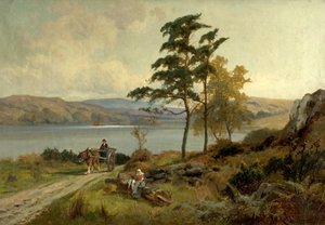 Near Betws-y-Coed, North Wales by Arthur Walker Redgate
