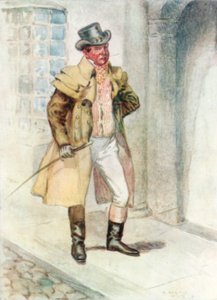 Illustration for Northanger Abbey by Jane Austen by Arthur Wallis Mills