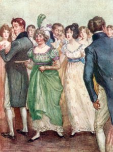Illustration for Northanger Abbey by Jane Austen