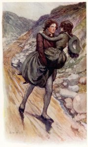 Illustration for Pride and Prejudice by Jane Austen by Arthur Wallis Mills