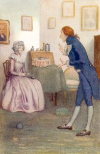 Illustration for Pride and Prejudice by Jane Austen