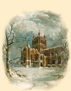 Hereford Cathedral, North West by Arthur Wilde Parsons