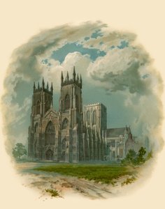 York Minster, West Front by Arthur Wilde Parsons
